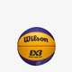 Мяч баскетбольный Wilson FIBA 3X3 MINI BSKT PARIS 2024 Оранжевый Синий size 3 (WZ3015101XB3 3) - изображение 5