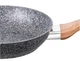 Сковородка гранитное покрытие BENSON BN-544 с крышкой 26 см - изображение 6