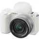 Бездзеркальний фотоапарат Sony ZV-E10 II kit (16-50mm) White (ZVE10M2KW) - зображення 1