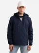 Kurtka wiatrówka męska z kapturem Big Star Travello 403 L Granatowa - obraz 1