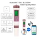 Аналізатор води 7-в-1 ORP/ТДС/РН/Ес/SALT/S.G/Темп BLUETOOTH BLE - C-600 - изображение 1