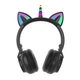 Беспроводные Bluetooth наушники STN-27 единорог кошачьи ушки с микрофоном и LED RGB подсветкой - изображение 4