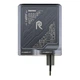 Зарядний пристрій Remax 140W 1USB/2Type-C GaN RP-U106 Gray (RP-U106_Gray) - зображення 3