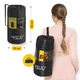 Коврик акупунктурный с валиком 4FIZJO Classic Mat Аппликатор Кузнецова Black/Orange (P-5907222931752) - изображение 3
