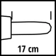 Насадка – цепная пила к косе Einhell GE-НН 18/45 Li T (3410835) - изображение 7