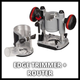 Акумуляторний безщітковий фрезер/фрезер окантовочний Einhell TP-RO 18 Set Li BL - Solo : (без АКБ та з/п) - зображення 5