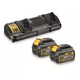 Профессиональное зарядное устройство DeWALT DCB132T2+ (2 АКБ) - изображение 1