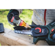 Мощная ручная аккумуляторная цепная пила Metabo MS 18 LTX 15 каркас : без АКБ, шина 15 см - изображение 4