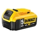 Аккумулятор к электроинструменту DeWALT 18 В, 5 Ач, время зарядки 50 мин, вес 0.65 кг (DCB184) - изображение 2