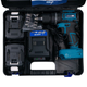 Мощный аккумуляторный шуруповерт PROFI-TEC PCD5220BL POWERLine: с АКБ 2шт-20V 2.0 Ah, 52 Нм, набор головок - изображение 9