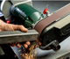 Профессиональная комбинированная точилка Metabo BS 200 Plus :600 Вт, диск 200мм,шлифлента 1020мм, 2.7 Нм - изображение 4