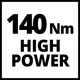 Набор ударная отвертка Einhell TE-CI 18 Li Solo + зарядное устройство и аккумулятор 18V 2,5 Ah - изображение 10
