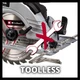Пила циркулярная аккумуляторная Einhell TE-CS 18/190 Li-Solo New (4331210) - изображение 5