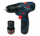 Аккумуляторный шуруповерт Bosch GSR 120 LI (06019G8000) : 30/13 Нм, 1300 об/мин, 2 АКБ 12 В / 2 Ач Li-ion - изображение 2