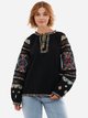 Вышиванка женская с узором EQUILIBRI W421 004 003-3 L Black (2299965862817) - изображение 1