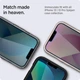 Защитное стекло Spigen Glas.tR EZ FIT 2-Pack (Open Sensor) для iPhone 17e/16e/14/13 Pro/13 Clear (AGL03385) - изображение 7