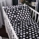 Наволочка MirSon Бязь Kids Time 17-0673 Monochrome Meows 50х50 см (2200010185867) - изображение 1