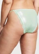 Комплект білизни (бюстгальтер + трусики) жіночий Victoria's Secret 32B/М Салатовий з мереживом - изображение 7