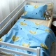 Простынь MirSon 150х220 см Kids Time 17-0463 Love stories бязь (2200008478346) - изображение 5