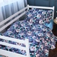 Простынь MirSon Бязь 17-0722 Tiny Panda 180x220 см (2200010687286) - изображение 2