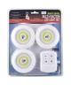 Беспроводные светодиодные автономные LED лампы , с пультом light with Remote Control Set 3 шт - изображение 3