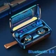 Беспроводные вакуумные наушники Bluetooth сенсорные TWS F9-5 Black с зарядным кейсом и микрофоном - изображение 2