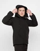 Куртка демисезонная мужская UKM Softshell 8XL черный - изображение 3