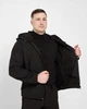 Куртка демисезонная мужская UKM Softshell 8XL черный - изображение 6