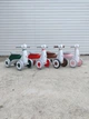 Детский беговел Vintage Scooter XS008 беговел на 4 колесах с максимальной нагрузкой до 40 кг со световыми и звуковыми эффектами Коричневый - изображение 2
