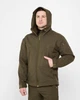 Куртка демисезонная мужская UKM Softshell 8XL оливковый - изображение 2