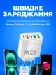 Зарядное устройство Linktech 65W Быстрая зарядка 3 USB-A + 2 Type-C Адаптер для питания Блок питания телефона блок зарядки белый - изображение 3