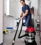 Потужний професійний вакуумний промисловий пилосос для прибирання Einhell TC-VC 1820 SA : 1250 Вт, 20л, з розеткою (2342425) - зображення 9