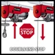 Тельфер Einhell TC-EH 500 (2255140) : 1000 Вт, 250/500 кг Высота подъема без шкива/со шкивом 11,5 м/5,7 м - изображение 4