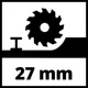 Дисковая минипила (роторайзер) Einhell TC-CS 89 (4331030) - изображение 5
