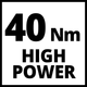 Шуруповерт Einhell TE-CD 18/40 Li-Solo : 18V ( без акума і зарядки) 4513925 - зображення 8