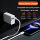 Зарядний пристрій Xiaomi Turbo Charger 67W з кабелем Fast Charger Adapter MDY-12-EH для Redmi Note Poco. Швидке заряджання - изображение 5