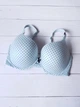 Бюстгальтер Victoria's Secret Голубой в горошек (А-313 р. 32D/70D) - изображение 7