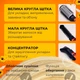 Фен-стайлер для волос 3в1 с брашингом, круглой щеткой, и концентратором Gemei 1000 Вт, фен-щетка с вращением в две стороны и регулировка температуры, расческа-браш с насадками для сушки и укладки волос HAS-1000 - изображение 2