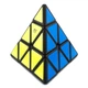 QiYi Qiming Piraminx black | Пірамідка Мефферта 3х3 чорна - зображення 2