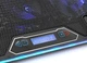 Охлаждающая подставка для ноутбука Ice Coorel K15 10-17" RGB Black (YT31505) - изображение 4