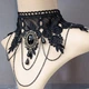 Комплект женский ажурный чокер с браслетом в стиле стимпанк [1700763] Fashion Jewelry - изображение 3