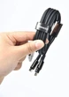 Кабель Baseus Tungsten Gold Fast Charging Data USB-A to Type-C 100 Вт 1 м Black (CAWJ000001) - изображение 10