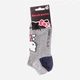 Носки женские короткие хлопковые Disney Hello Kitty 13847651-3 35-41 Серые/Синие (3349610000244) - изображение 2