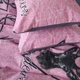 Простынь MirSon Бязь 17-0516 Noble deers pink 180х220 см (2200003645385) - изображение 4