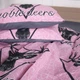 Простынь MirSon Ranforce Elite 17-0516 Noble deers pink 180х220 см (2200004722993) - изображение 5