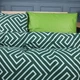 Простынь MirSon Ranforce Elite 17-0632&nbsp;Diamond&nbsp;Emerald 180x220 см (2200008466398) - изображение 4