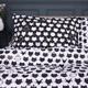Комплект постельного белья MirSon Семейный 2x160x220 см 17-0673 Monochrome Meows Ranforce Elite (2200010185348) - изображение 4