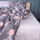 Комплект постельного белья MirSon семейный 2 x 160x220 см 17-0706 Silver Petals Бязь (2200010619232) - изображение 4