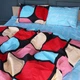 Комплект постельного белья MirSon Семейный 2 x 160x220 см 17-0747 Turquoise Details Бязь (2200010847048) - изображение 1