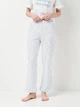 Пижамные брюки хлопковые Trendyol THMSS23PJ00002 XS Голубые (8683050709165) - изображение 1